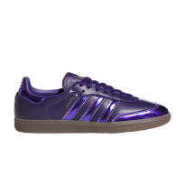 Фото № 1 с приближением к товару «‎adidas Women's Samba OG Collegiate Purple Rush Gold»