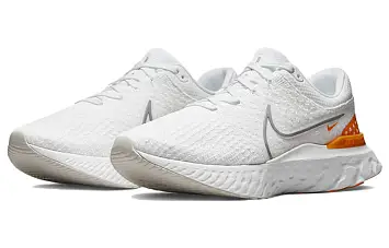 Nike React Infinity Run FK 3 Low Running Shoes WhiteYellow - 5