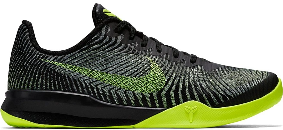 Фото № 1 с приближением к товару «‎Nike KB Mentality 2 Black Volt Wolf Grey»