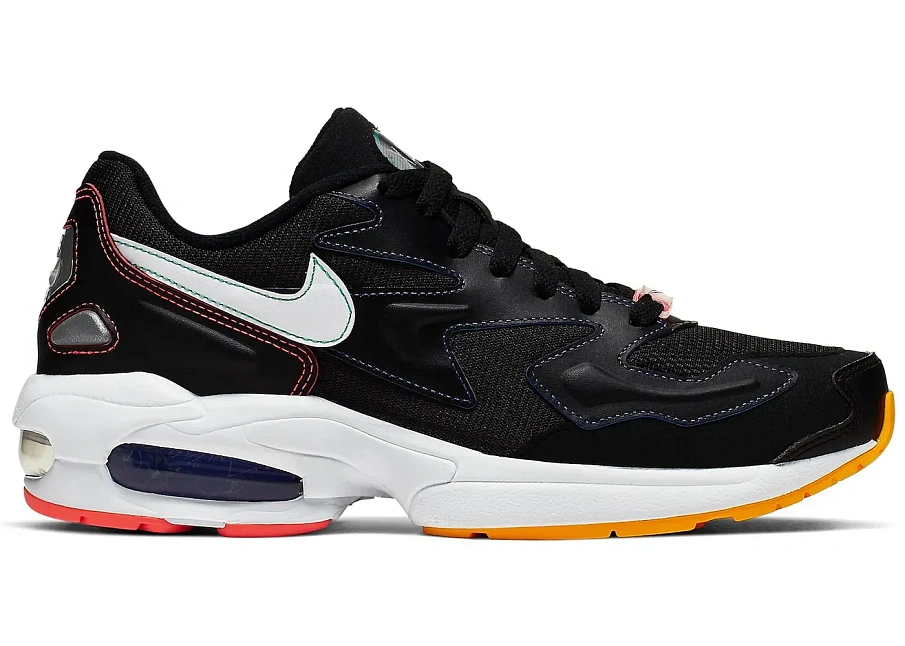 Фото № 1 с приближением к товару «‎Nike Air Max2 Light Black Contrast Stitching »