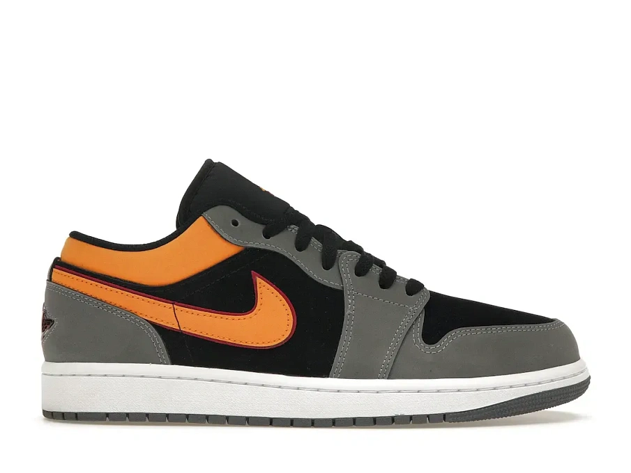 Фото № 1 с приближением к товару «‎Jordan 1 Low SE Light Graphite Vivid Orange»