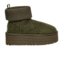 Фото № 1 с приближением к товару «‎UGG Women's Classic Mini Platform Felted Boot Forest Night»