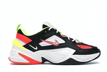 Nike M2K Tekno Black Volt Crimson - 1