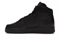 Фото № 6 с приближением к товару «‎Nike Air Force 1 High Triple Black (2017/2020)»