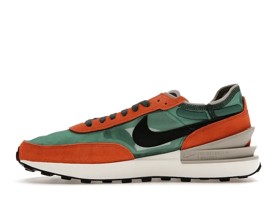 Фото № 3 с приближением к товару «‎Nike Waffle One SE Pro Green Rush Orange»