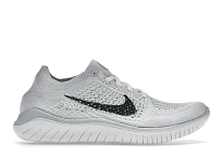 Фото № 1 с приближением к товару «‎Nike Free RN Flyknit 2018 White Pure Platinum »