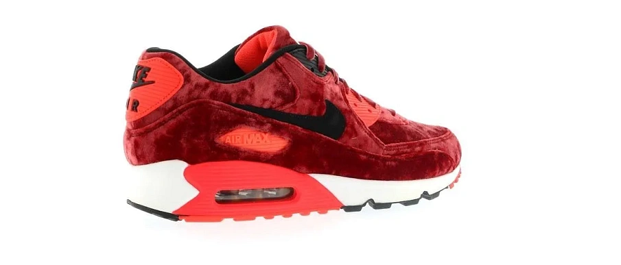 Фото № 5 с приближением к товару «‎Nike Air Max 90 Red Velvet»