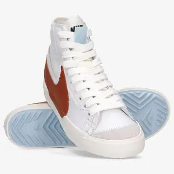 Nike Blazer Mid '77 Jumbo Skate Shoes WhiteDark Russet-White-Sail - 3