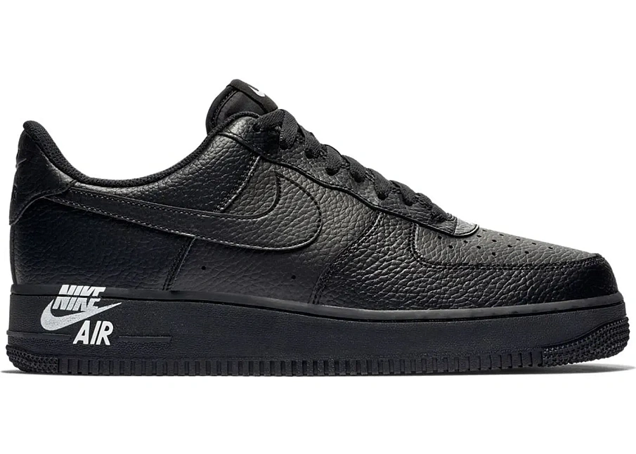 Фото № 1 с приближением к товару «‎Nike Air Force 1 Low Black Black White»