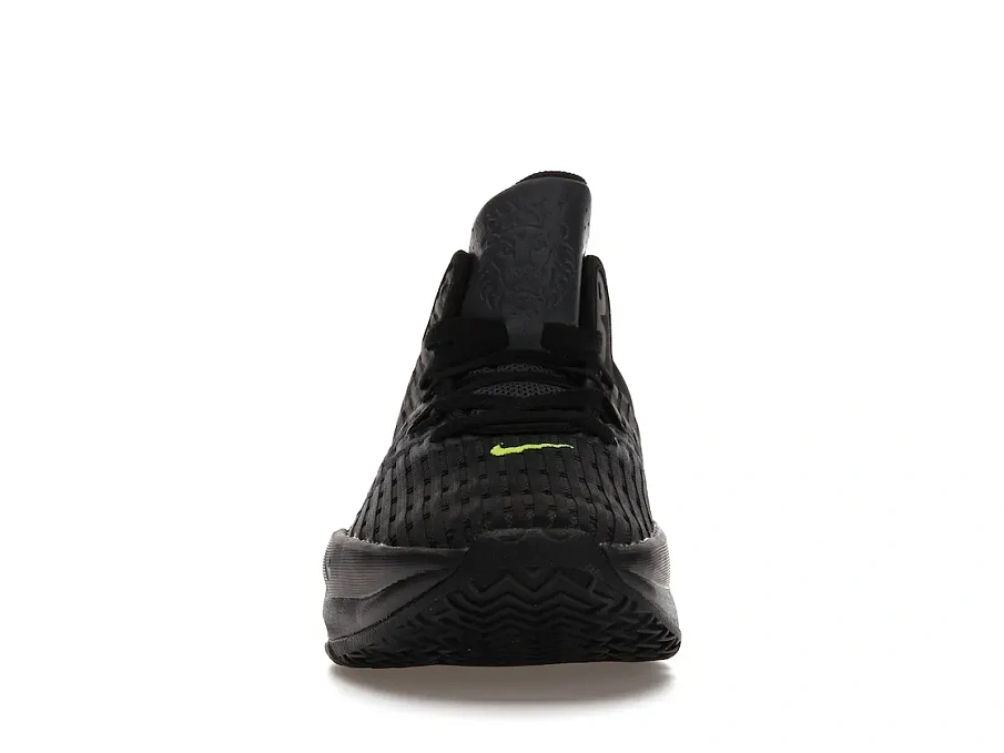 Фото № 2 с приближением к товару «‎Nike LeBron Witness 6 Black Fluorescent Yellow»