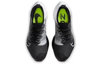 Nike Air Zoom Tempo Flyknit GS 'Black White Volt' - 6