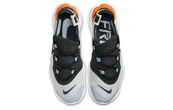 Nike Free Rn 5.0 Running Shoes BlackOrangeBlue - 5