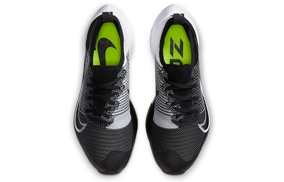 Фото № 4 с приближением к товару «‎Nike Air Zoom Tempo Flyknit GS 'Black White Volt'»