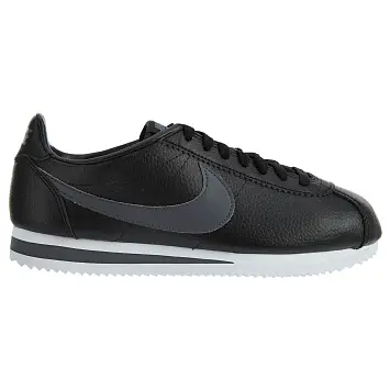 Nike Classic Cortez Leather Black/Dark Grey-White (749571-011)