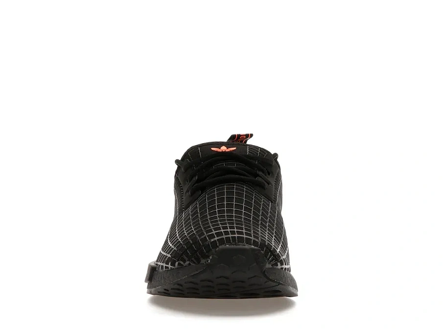 Фото № 2 с приближением к товару «‎adidas NMD R1 Core Black Beam Orange»