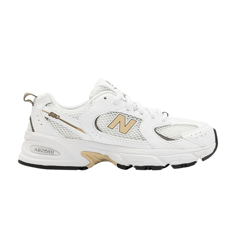 Фото № 1 с приближением к товару «‎New Balance 530 Big Kid White Sandstone»