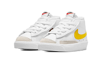 Фото № 3 с приближением к товару «‎(TD) Nike Blazer Mid '77 Mid-Top Sneakers WhiteYellow»