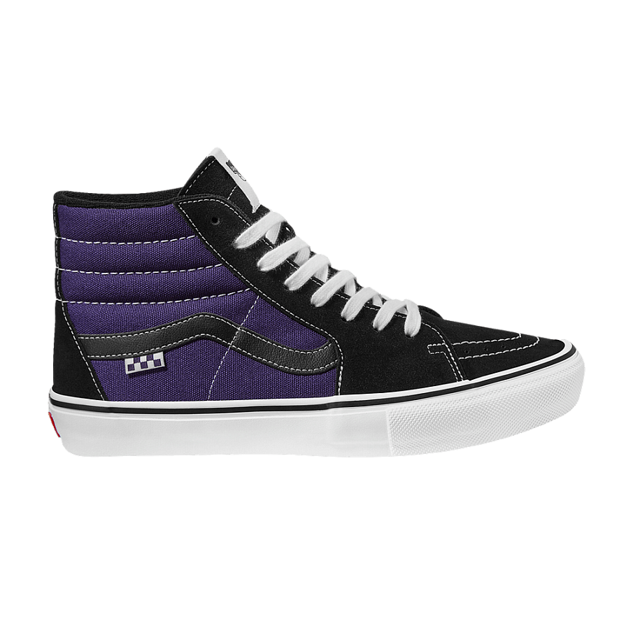 Фото № 1 с приближением к товару «‎Vans Skate Sk8-Hi Purple Black»
