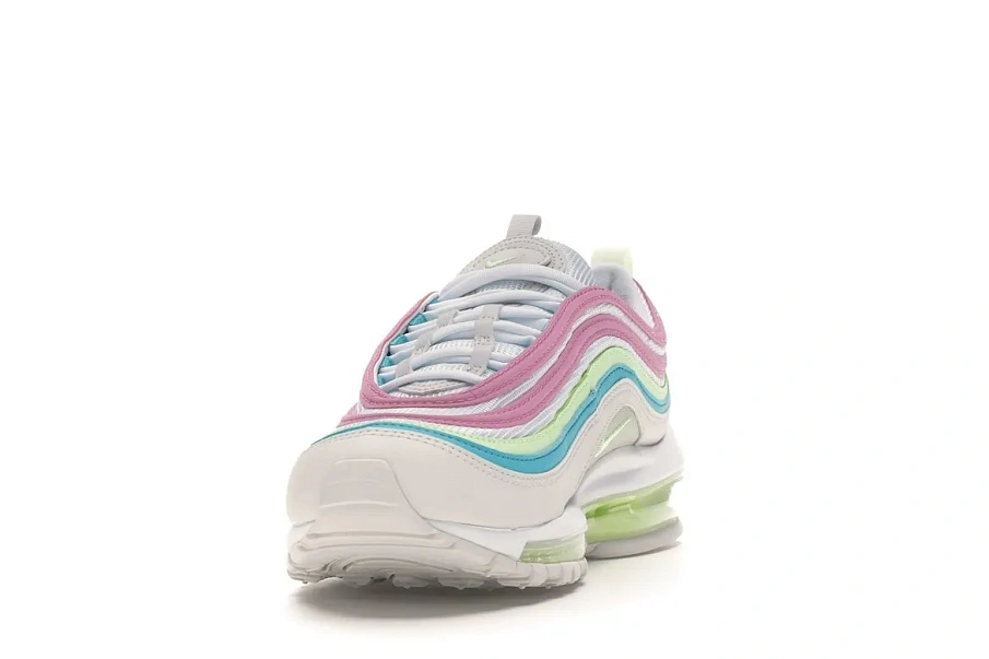 Фото № 4 с приближением к товару «‎Nike Air Max 97 White Barely Volt »