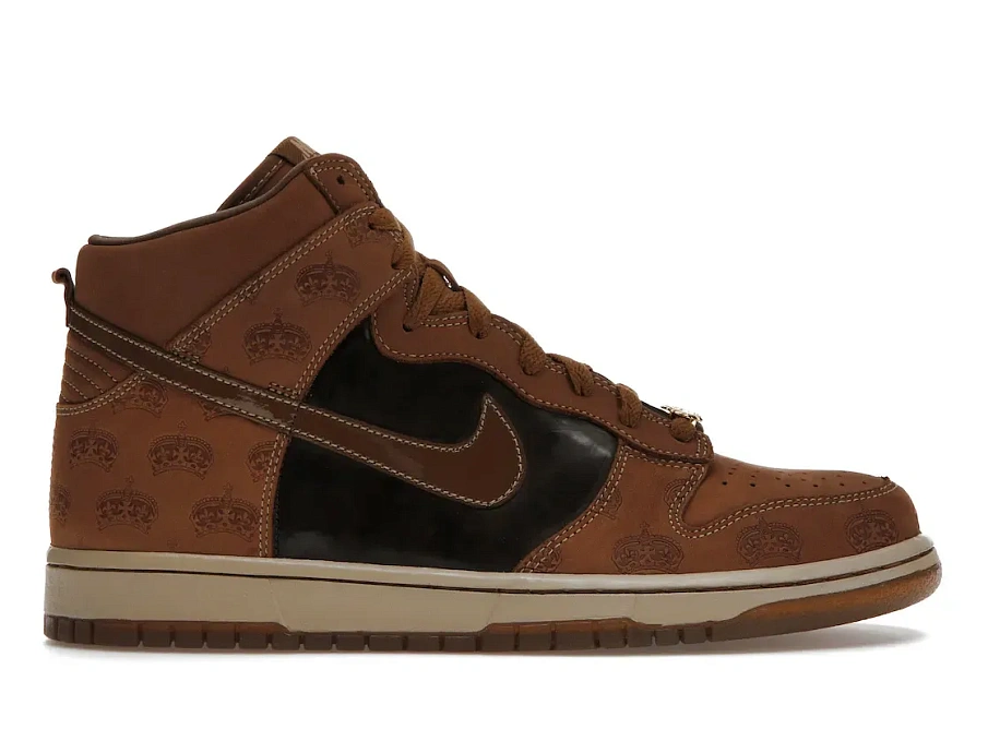 Фото № 1 с приближением к товару «‎Nike Dunk High Mighty Crown Bison»