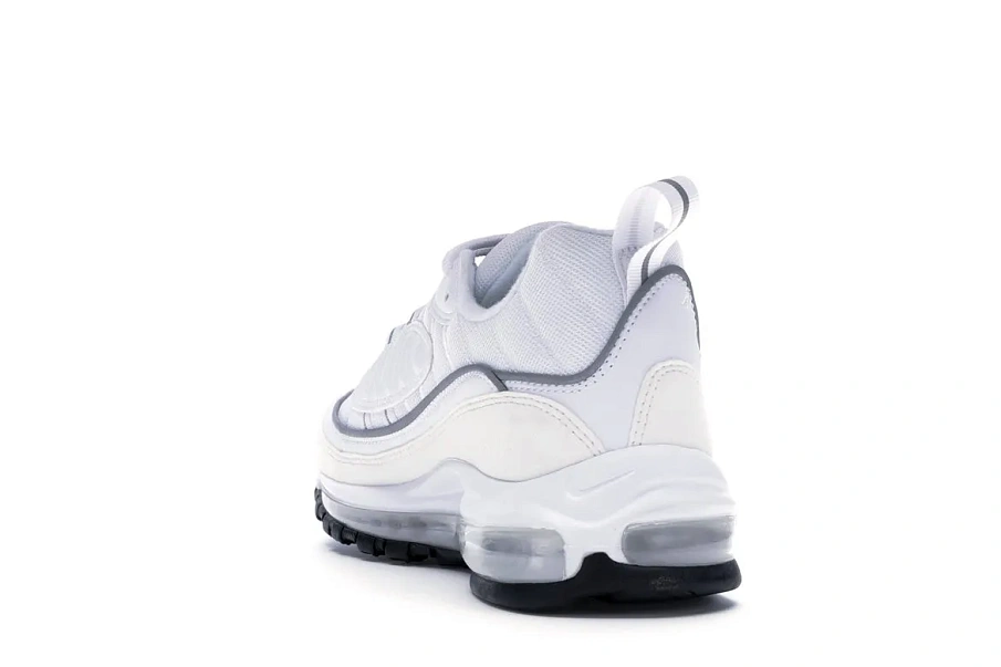 Фото № 6 с приближением к товару «‎Nike Air Max 98 White Reflect Silver »