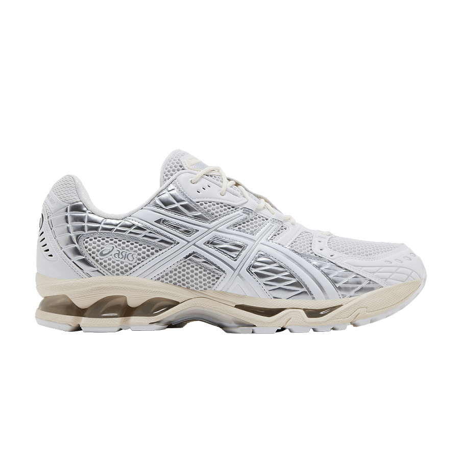 Фото № 1 с приближением к товару «‎ASICS Gel Nimbus 10.1 White Pure Silver»