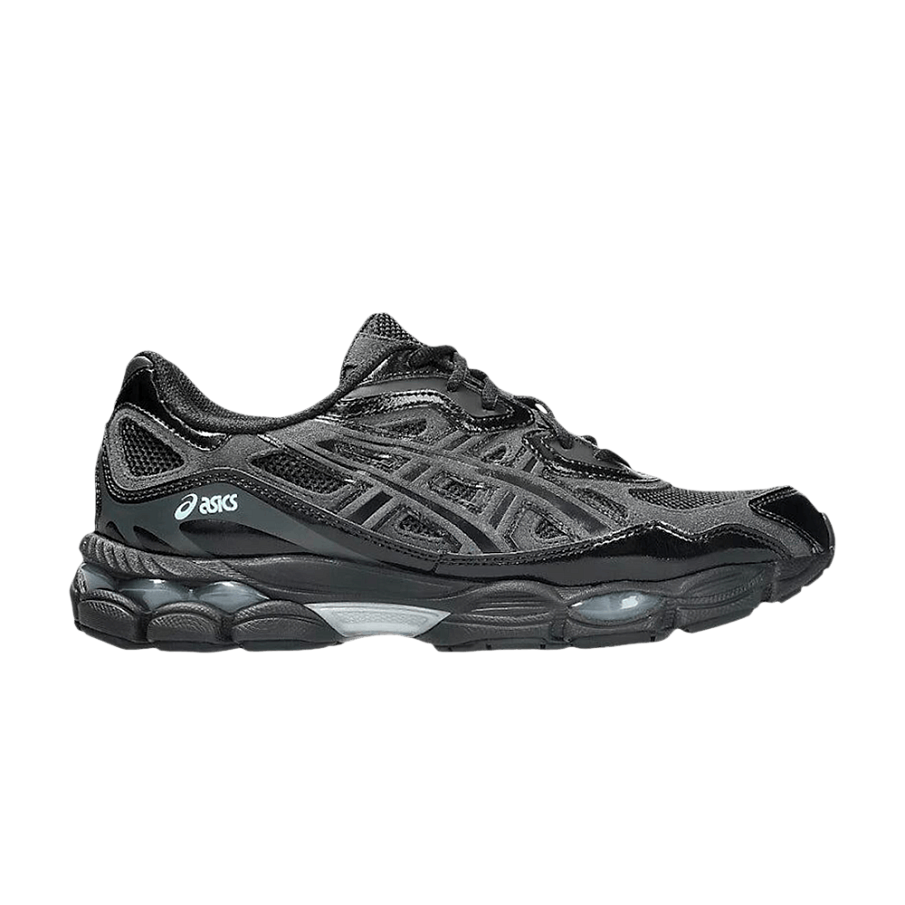 Фото № 1 с приближением к товару «‎ASICS Gel-Nyc Black Graphite Grey Light Blue»