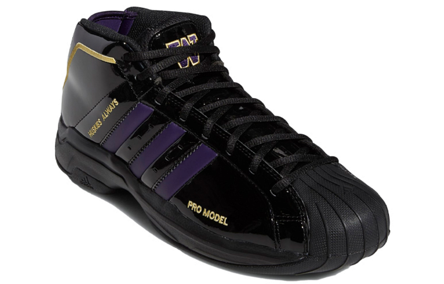 Фото № 3 с приближением к товару «‎adidas Pro Model 2G BlackPurple»
