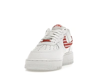 Фото № 3 с приближением к товару «‎Nike Air Force 1 Low 07 Essential White Mystic Red Gingham »