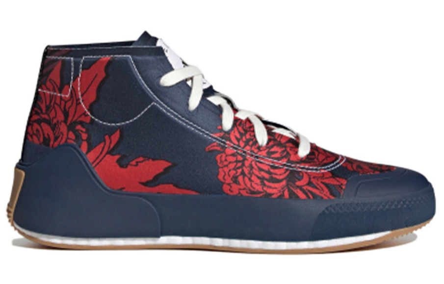 Фото № 2 с приближением к товару «‎adidas Stella McCartney x Wmns Treino Mid 'Floral Print - Collegiate Navy'»