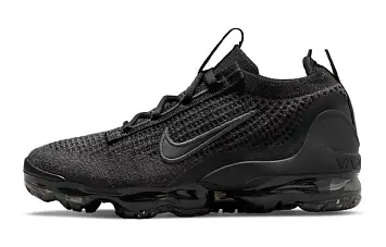 Nike Air VaporMax 2021 Flyknit GS 'Triple Black' - 1
