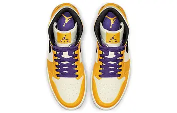 Nike Air Jordan 1 Mid SE Lakers - 6