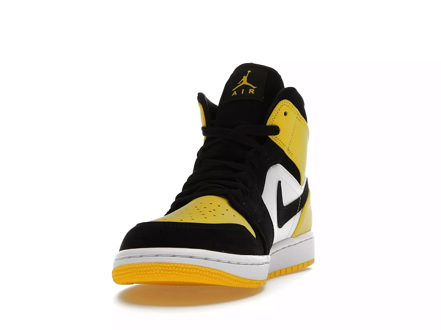 Фото № 2 с приближением к товару «‎Jordan 1 Mid Yellow Toe Black»