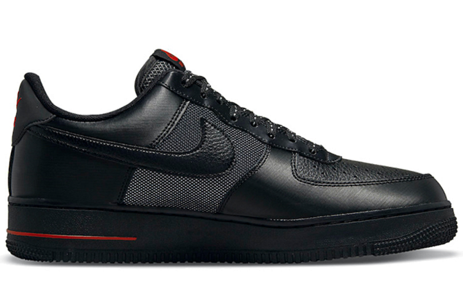 Фото № 2 с приближением к товару «‎Nike Air Force 1 Low Sneakers BlackRed»