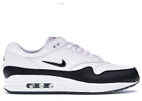 Фото № 1 с приближением к товару «‎Nike Air Max 1 Jewel White Black (2017)»