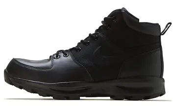 Nike ACG Manoa Leater TXT High-Top Running Shoes Black - 1