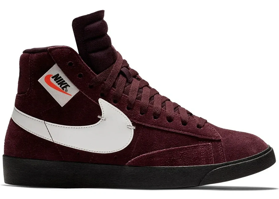 Фото № 1 с приближением к товару «‎Nike Blazer Mid Rebel Burgundy Crush »