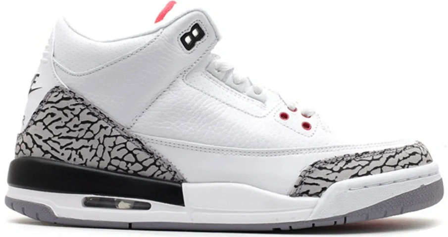 Фото № 1 с приближением к товару «‎Jordan 3 Retro White Cement 88 Dunk Contest (2013) »