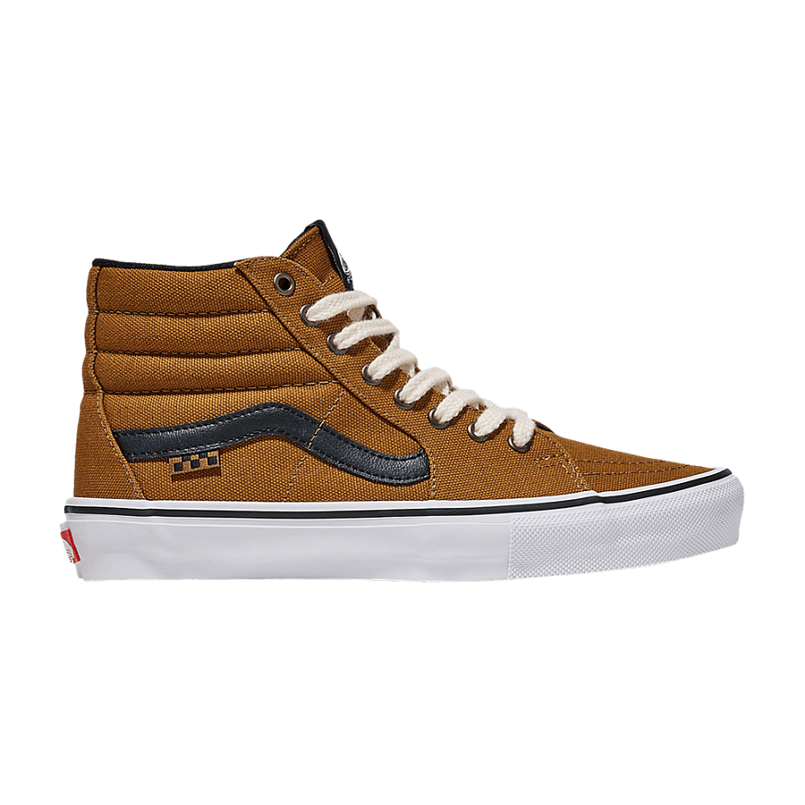 Фото № 1 с приближением к товару «‎Vans Skate Sk8-Hi Duck Golden Brown (VN0007PF1M7)»