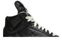 Фото № 3 с приближением к товару «‎Rick Owens x Converse DRKSHDW TURBOWPN Mid Black Cloud Cream»