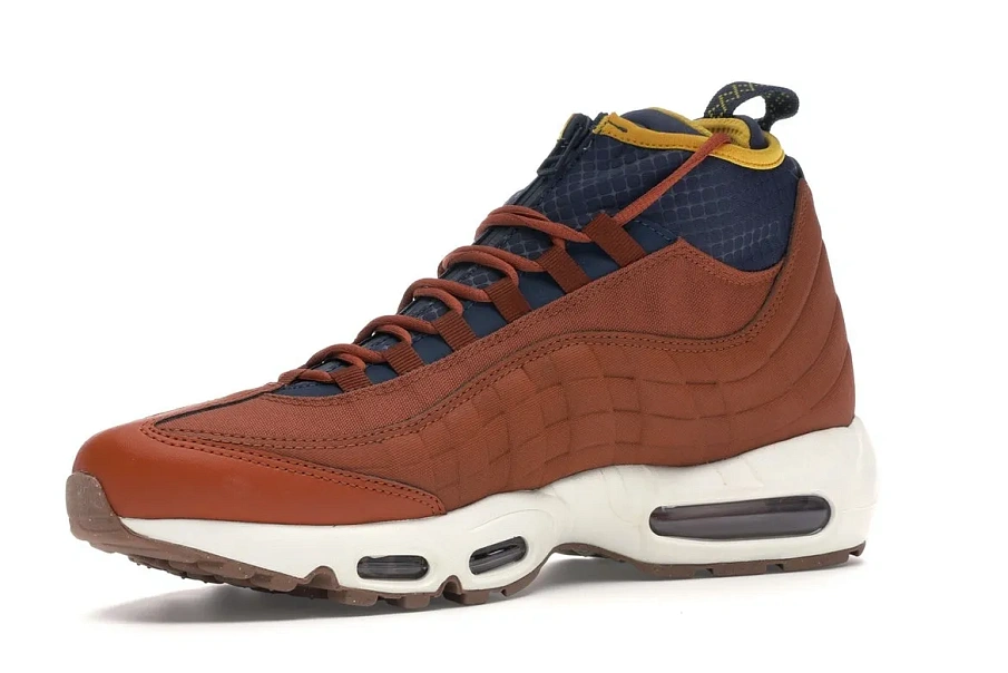 Фото № 3 с приближением к товару «‎Nike Air Max 95 Sneakerboot Dark Russet Thunder Blue»