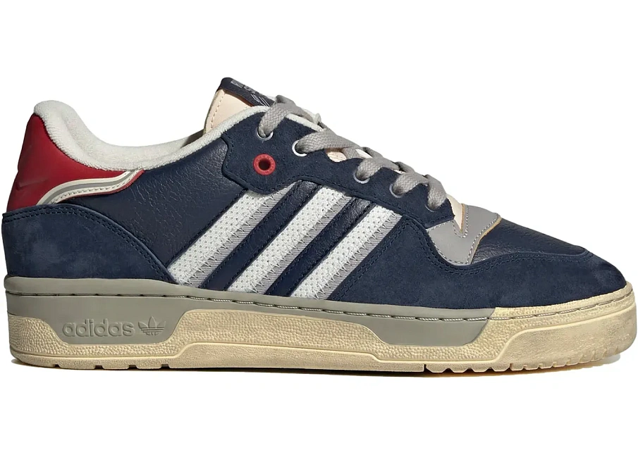 Фото № 1 с приближением к товару «‎adidas Rivalry Low Extra Butter Navy»