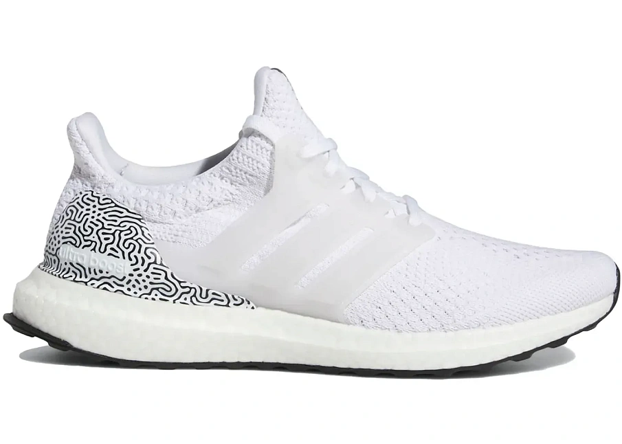 Фото № 1 с приближением к товару «‎adidas Ultra Boost DNA White Black Pattern »