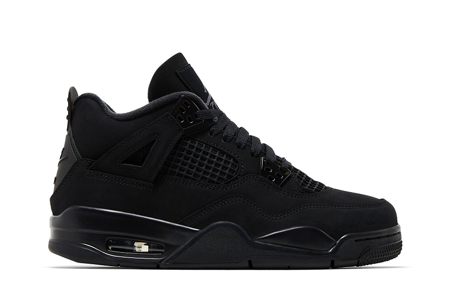 Фото № 2 с приближением к товару «‎Air Jordan 4 Retro GS Black Cat 2025»