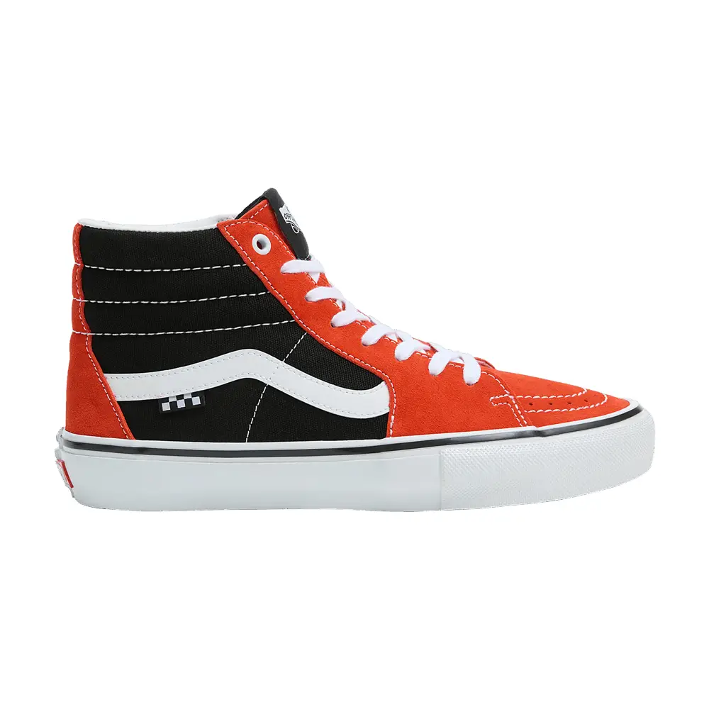 Vans Skate Sk8-Hi Red Black - 1