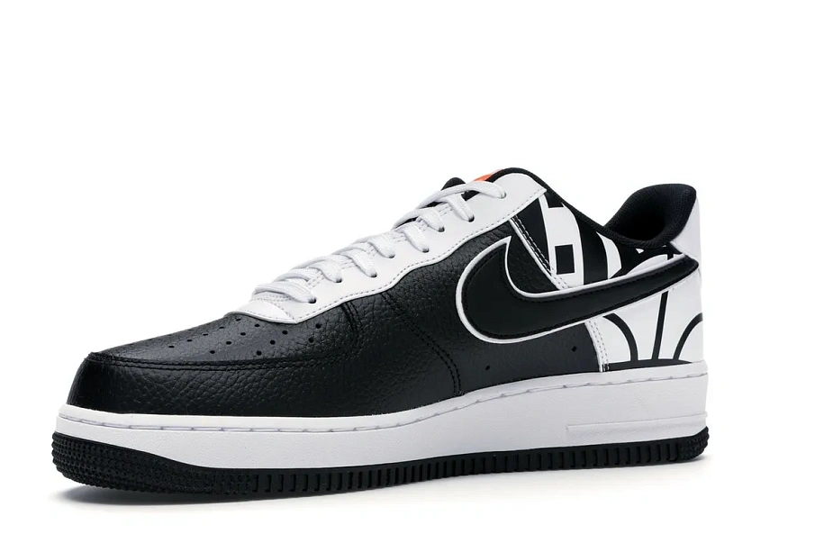 Фото № 4 с приближением к товару «‎Nike Air Force 1 Low 07 LV8 Black Black White»