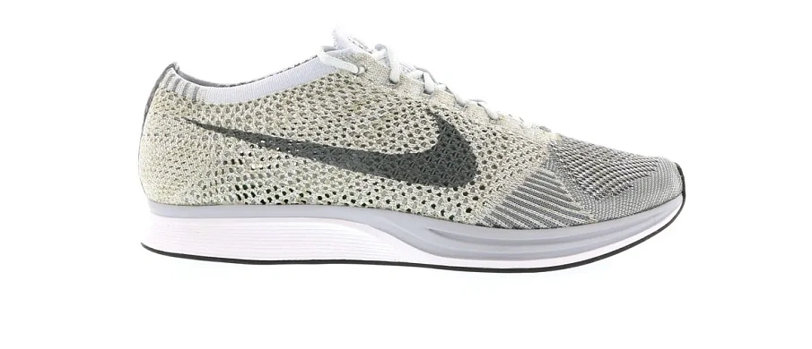 Фото № 1 с приближением к товару «‎Nike Flyknit Racer Pure Platinum»