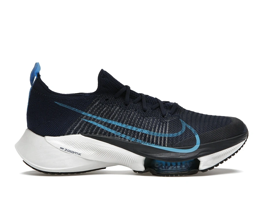 Фото № 1 с приближением к товару «‎Nike Air Zoom Tempo Next% Flyknit College Navy»