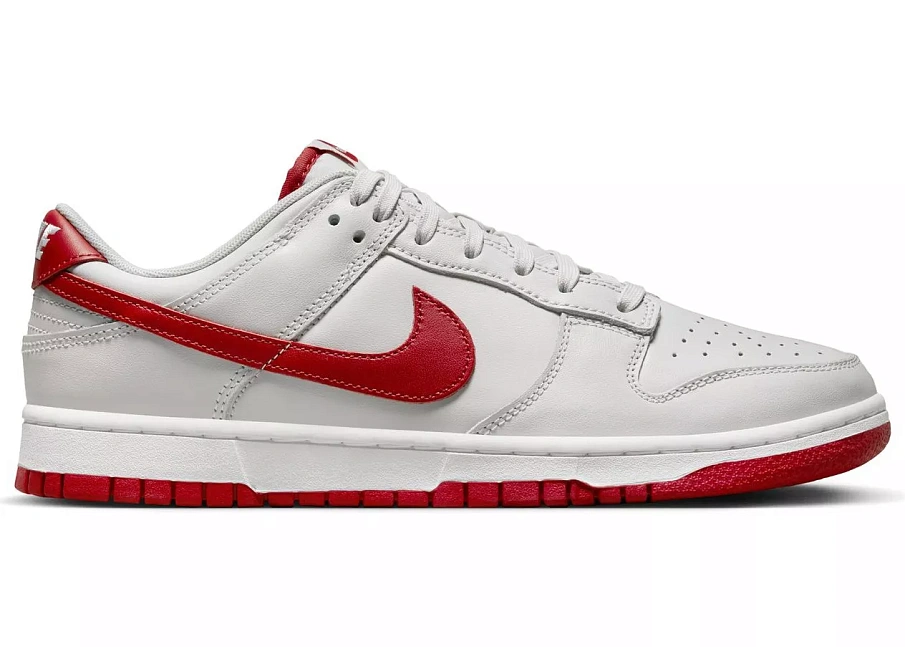 Фото № 1 с приближением к товару «‎Nike Dunk Low Vast Grey Varsity Red»