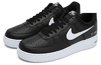 Фото № 2 с приближением к товару «‎Nike Air Force 1 Low Swoosh BlackWhite»